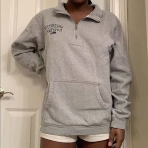 Noted Dame Oversized Quarter Zip